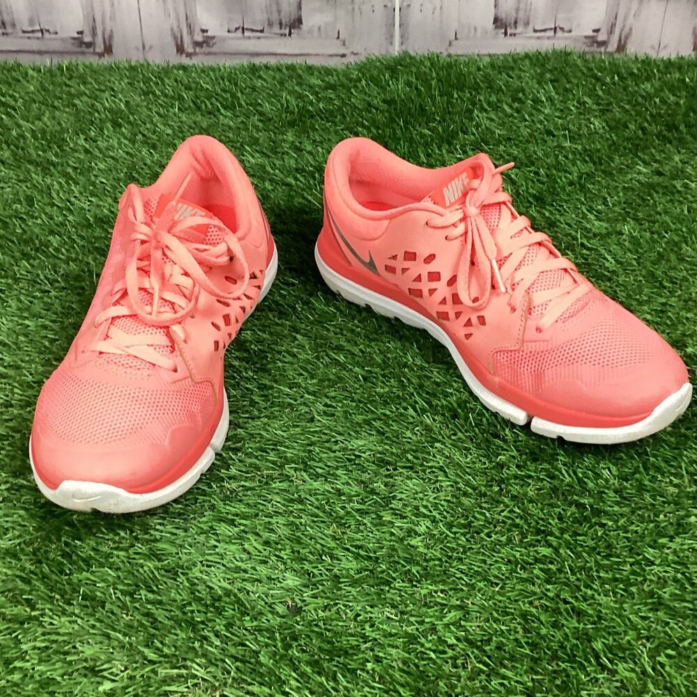 Nike Flex Run 2015 Orange Running Shoes 8.5